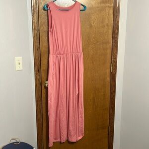 NWOT women’s size large sleeveless maxi dress